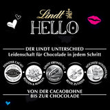 HELLO Mini čokoládové emotikony | 164 g | Přibl. 27 cool emotikonů v různých provedeních, vyrobených z té nejlepší mléčné čokolády | Čokoládový dárek pro děti | Na ozdobu (balení 2 ks)