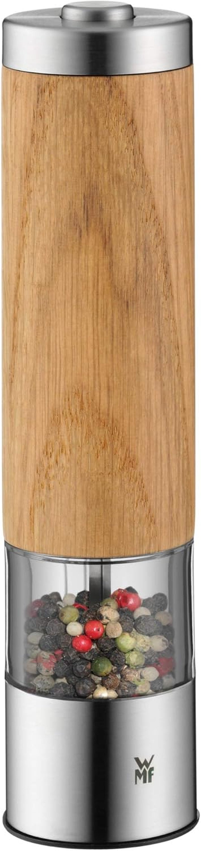 WMF Ceramill Oakwood Cromargan set, elektrický mlýnek a sada mís Gourmet For The Kitchen 4 kusy Mlýnky a kráječe Naty Shop