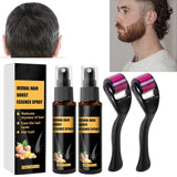 Sada Advanced Hair Growth Treatment Kit 30 ml 2ks Sprej pro růst vlasů Váleček a esence sada pro růst vlasů Sérum pro růst vlasů proti vypadávání vlasů Sérum pro pokročilé vlasy Péče o vlasy Naty Shop Výchozí název
