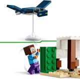 LEGO Minecraft Steve's Desert Expedition, sada videoher pro chlapce a dívky, biom se Stevem, domeček, figurky a hračka Camel, dárek pro hráče pro děti od 6 let 21251 Stavebnice Besuche den LEGO-Store
