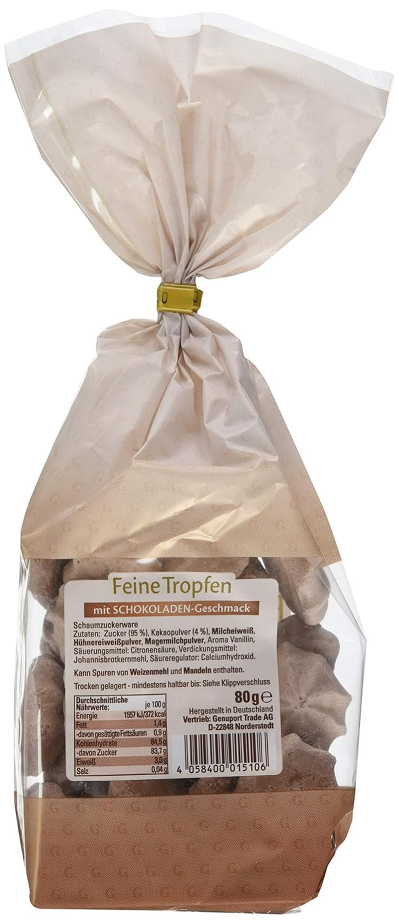 Balení jemných kapek s příchutí čokolády 18 (18 x 80 g)