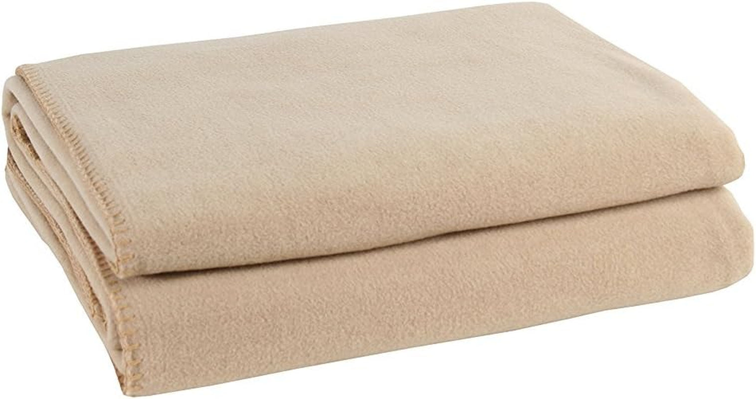 Deka Zoeppritz v barvě: červená, Vyrobeno z 65% Polyester, 35% Viskóza, Rozměr: 160X200 Cm, 103291-235-160X200 Postele a přikrývky Zoeppritz od roku 1828 040 Písek 160X200 Cm