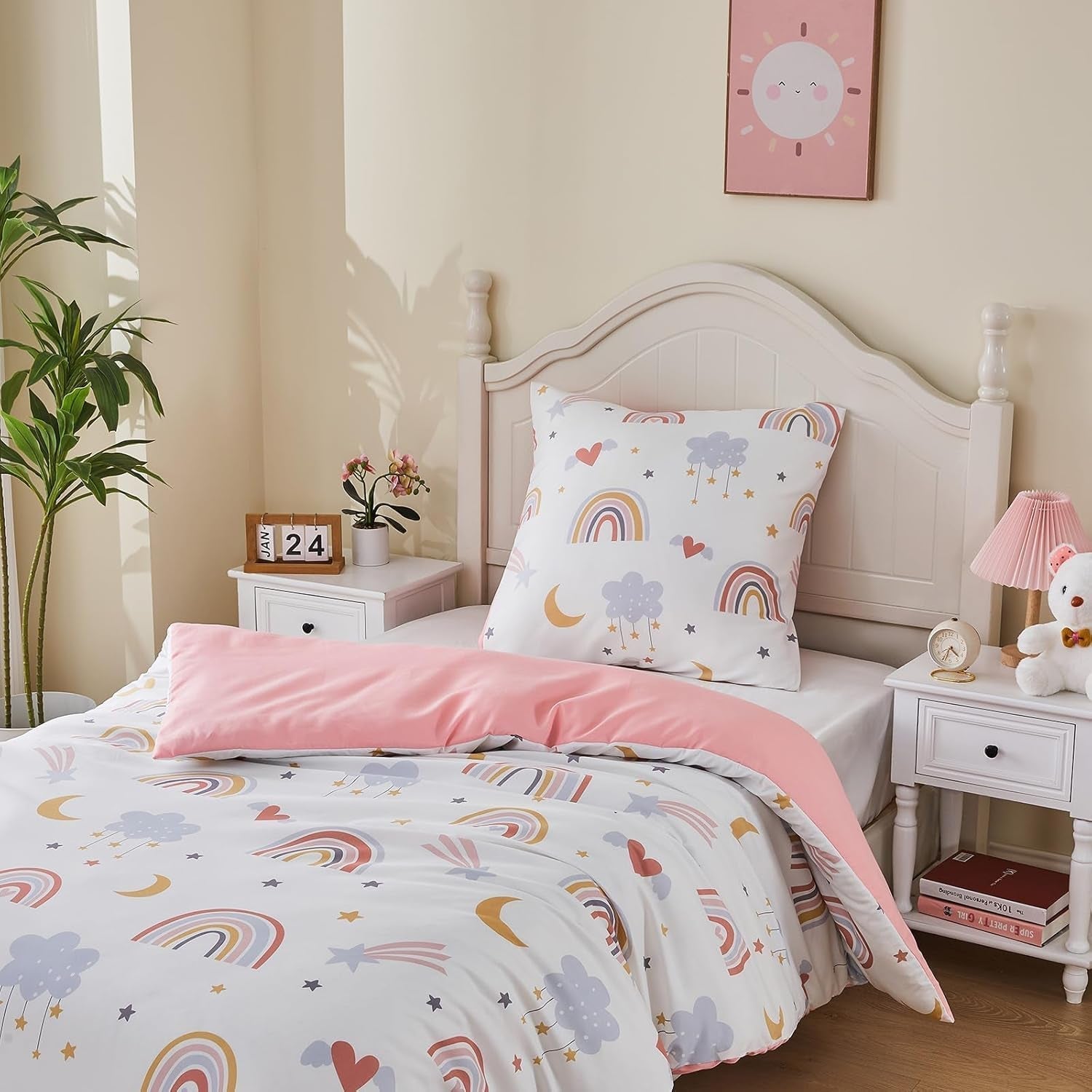 Dětské povlečení, Rainbow, mikrovlákno Povlečení - dětské Naty Shop