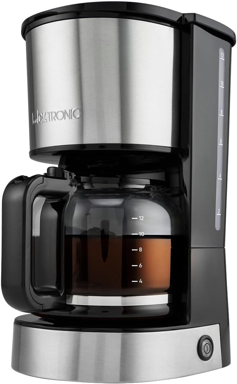 Kávovar na espresso s filtrem Clatronic® | na 12-14 šálků | Kávovar na espresso s filtrem | Pouzdro z nerezové oceli | Proti kapání | Espresso | Kávovar na espresso s filtrem | 800W | KA 3808