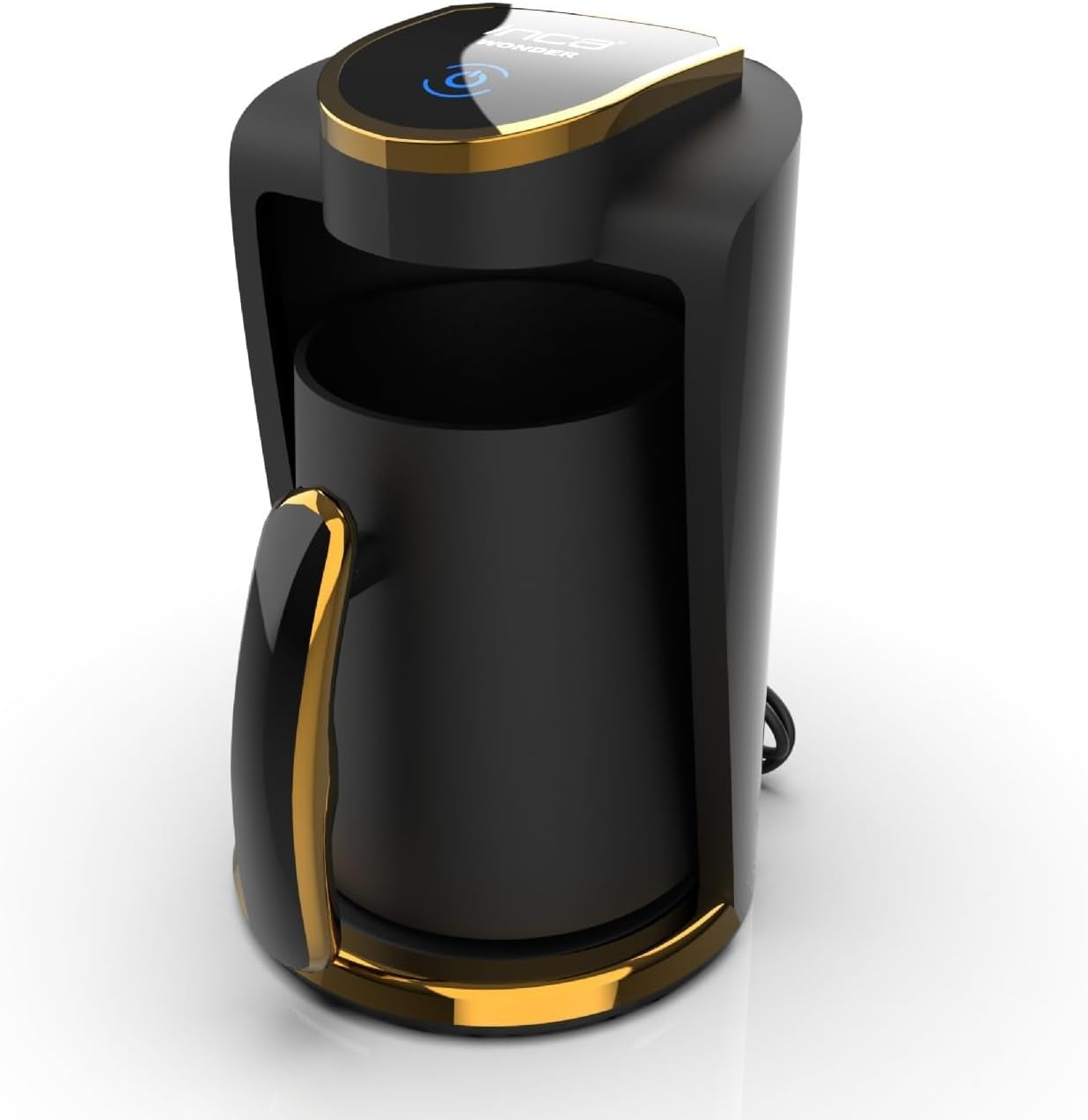Turecká kavárna Inca | Türk Kahve Machines | 250 ml (1-4 šálky) | 400W | IKM-01 | Ochrana proti rozlití a varu bez vody | Topná deska z nerezové oceli | Automatické vypnutí | Pro perfektní tureckou kávu