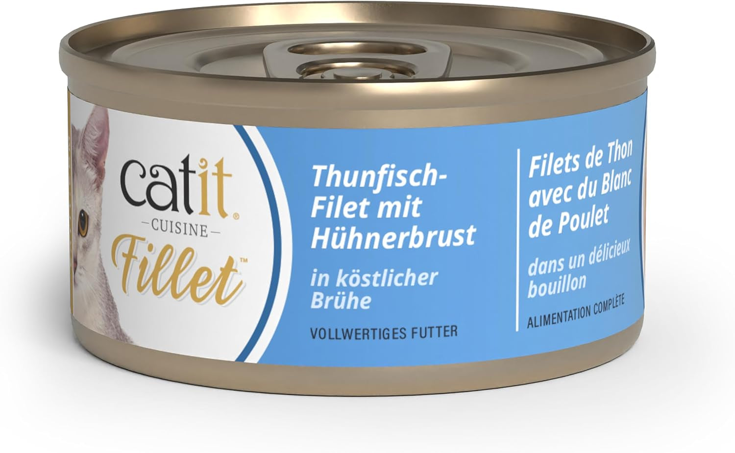 Catit Cuisine - Filet z tuňáka s kuřecími prsíčky v Köstlicher Brühe, 75g