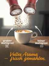 Kávová poleva se slaným karamelem Kotanyi | feiner Caramellgeschmack, 4er Pack (4 x 65 g)