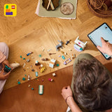 LEGO Ç€ Disney Frozen Dobrodružství na saních Anně, Stavebnice a fantasy sada, Čokoládový stojan s mini panenkami Annou, Kristoffem, Olafem a Svenem, Hračka princezna pro dívky od 4 let 43256 Stavebnice Besuche den LEGO-Store