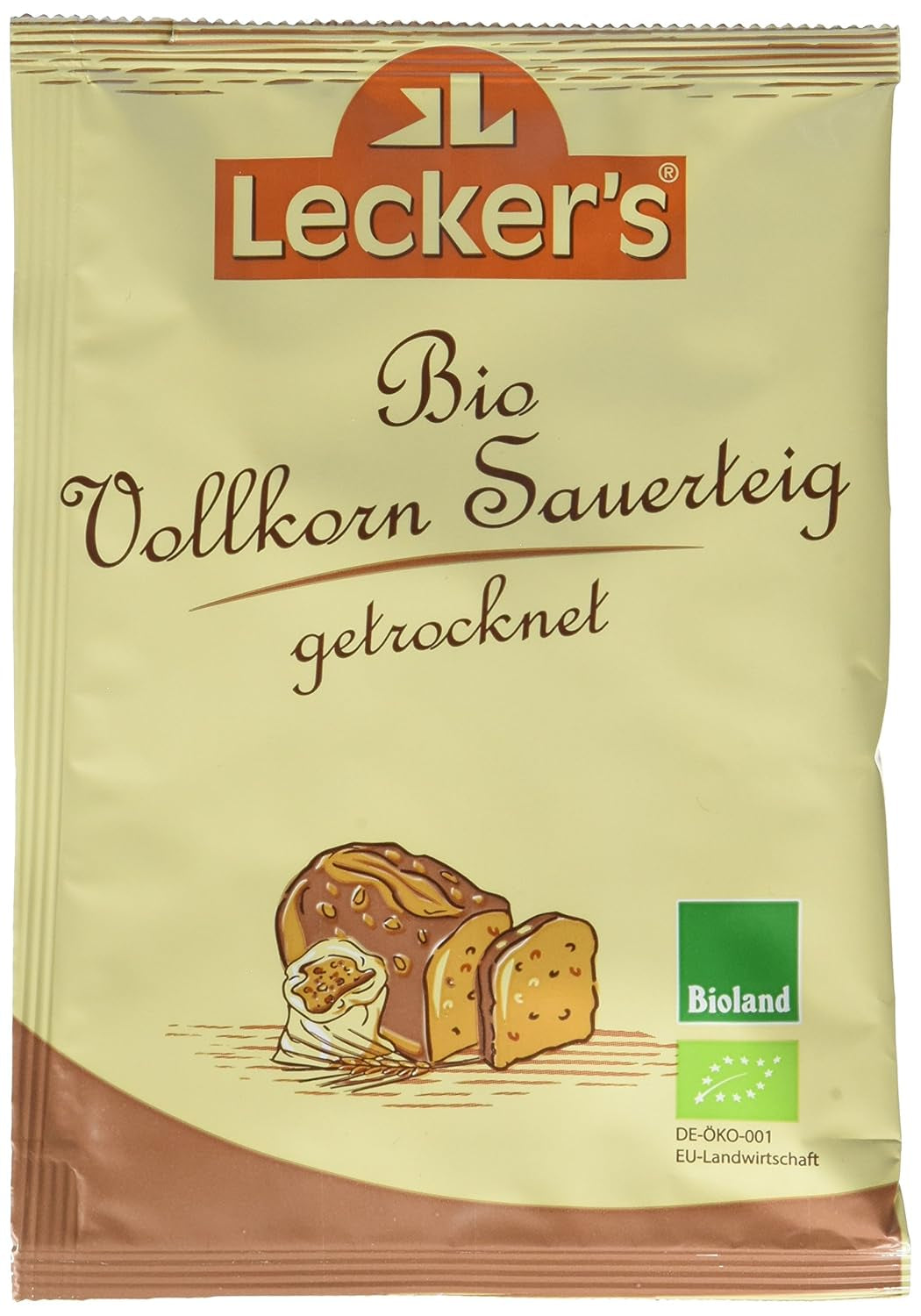 Lecker'S Bio Vollkorn Sauerteig (10 X 30 G) Směs na pečení a vaření Naty Shop Výchozí název