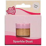 Funcakes Sparkle Dust Classic Gold: Potravinářský třpytivý prach na zdobení dortů, certifikovaný Halal