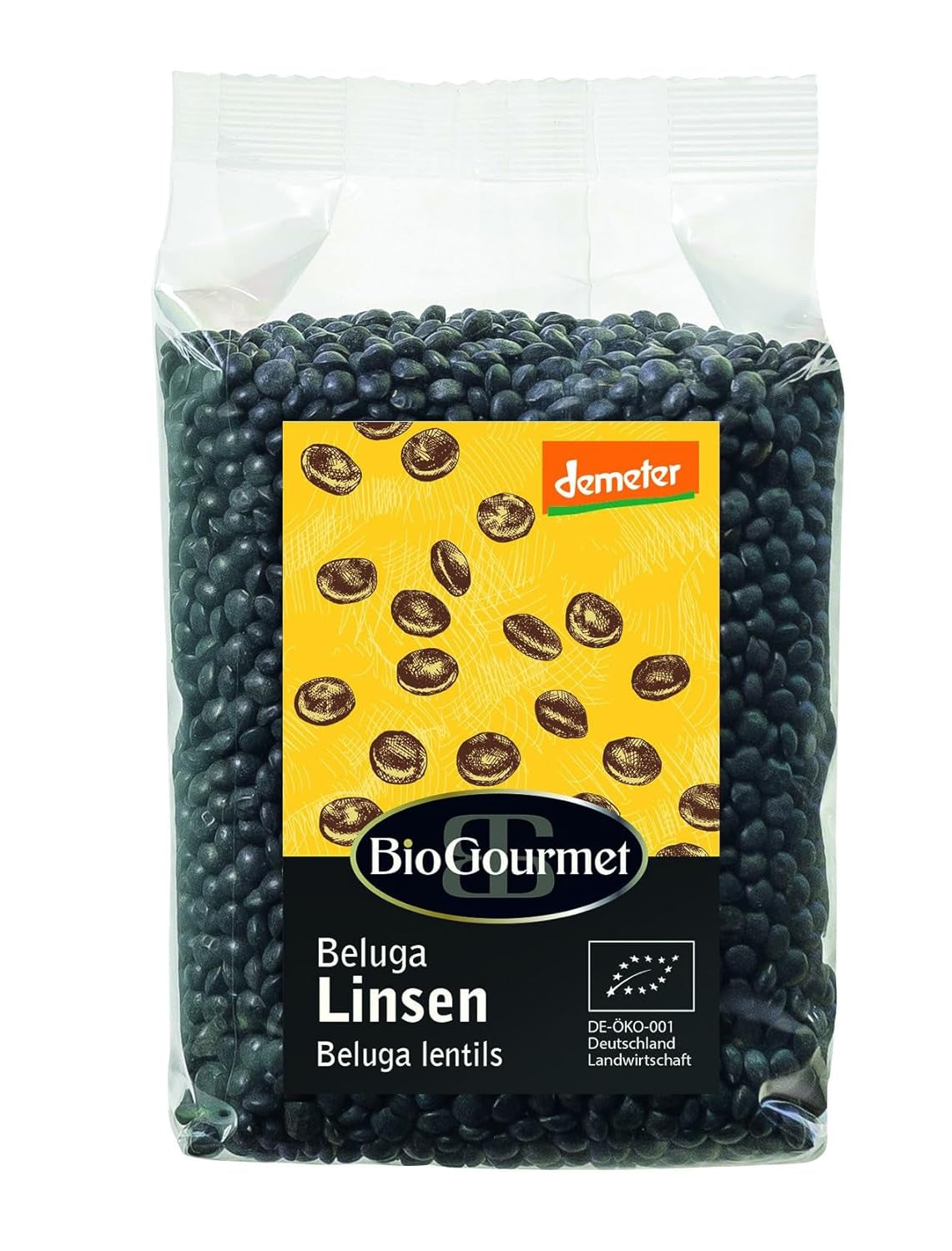 BioGourmet Lentil Beluga Demeter, 250g