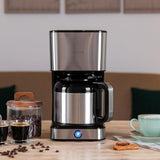 Překapávací kávovar Cecotec Coffee 66 Drop & Thermo, 950 W, 1,2 l, 10 šálků, technologie ExtremeAroma, funkce proti odkapávání, indikátor hladiny vody, opakovaně použitelný hlavní filtr, ochrana proti přehřátí