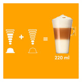 NESCAFÉ DOLCE GUSTO Latte Macchiato Kaffeekapseln 3er Pack (3 x 16 kapslí)