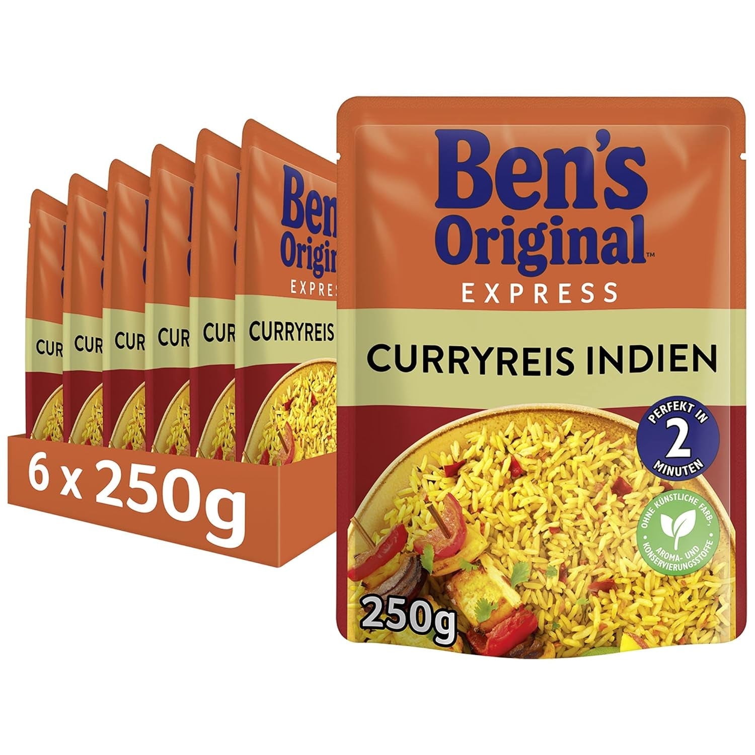 BEN'S ORIGINAL™ Mexická expresní rýže 6 x 220 g