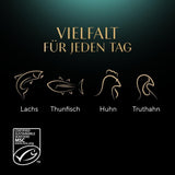 SHEBA Nature's Collection v omáčce – vysoce kvalitní mokré krmivo pro kočky, jemné odrůdy (MSC) v porcovaných sáčcích – 72 x 85 g