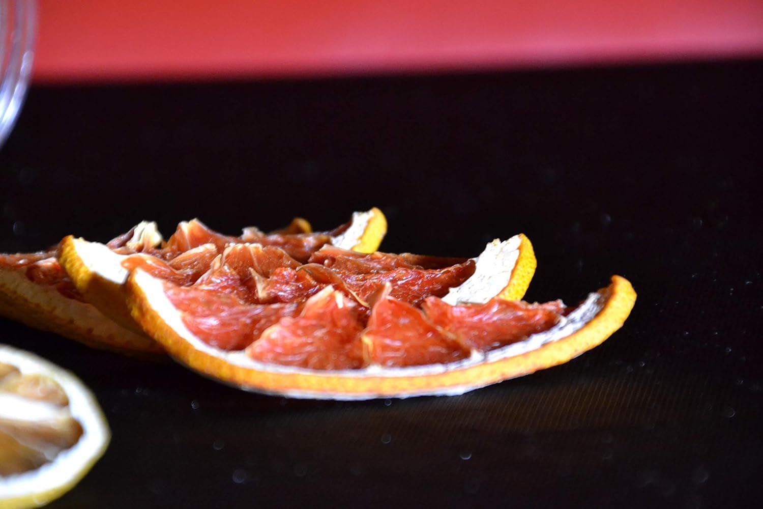 90gr Sušený grapefruit do koktejlů - Sušené ovoce bez cukru na koktejly, dekorace, cukrovinky, Vánoce, nápoje - 100% přírodní Sušené plátky bez přísad Dehydrované produkty Naty Shop