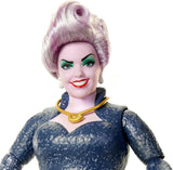 Mattel DISNEY Ariel The Little Mermaid - Ursula s chapadly, odnímatelným náhrdelníkem a levandulovým drdolem pro nekonečnou stylingovou zábavu, vhodné pro děti od 3 let, HLX12