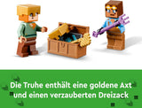 Stavebnice LEGO Minecraft The Armory s figurkami hrdinů, hračkami se zbraněmi a figurkou Alex, akční hračka pro chlapce a dívky, dárek pro hráče a děti 7 let 21252 Stavebnice Besuche den LEGO-Store
