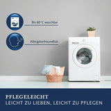 Billerbeck 5452280006 Péřový polštář S 03, cca 80 X 80 cm, bílý, 1 kus (1 balení) Polštáře Naty Shop Standard