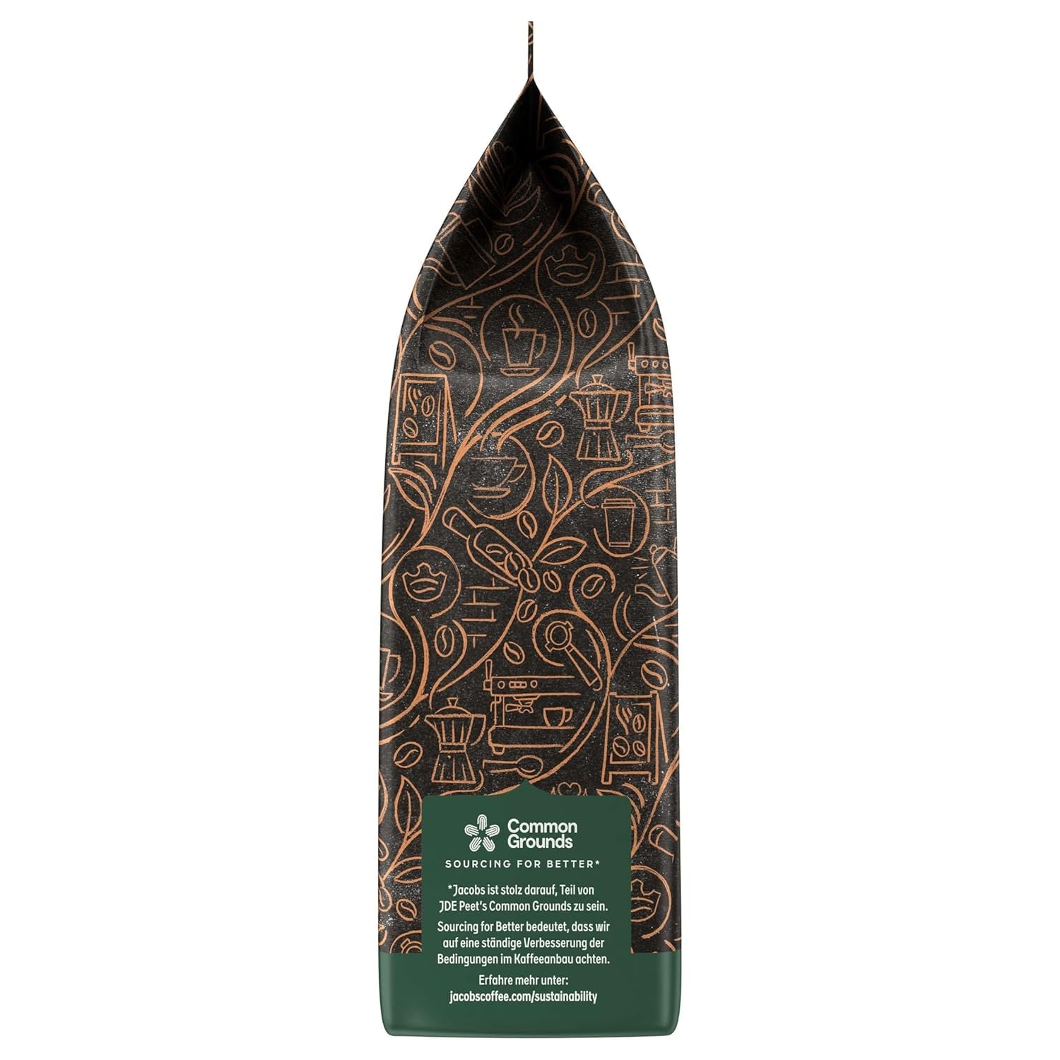 Celozrnná káva JACOBS Barista Editions Crema Intense (4 x 1 kg)