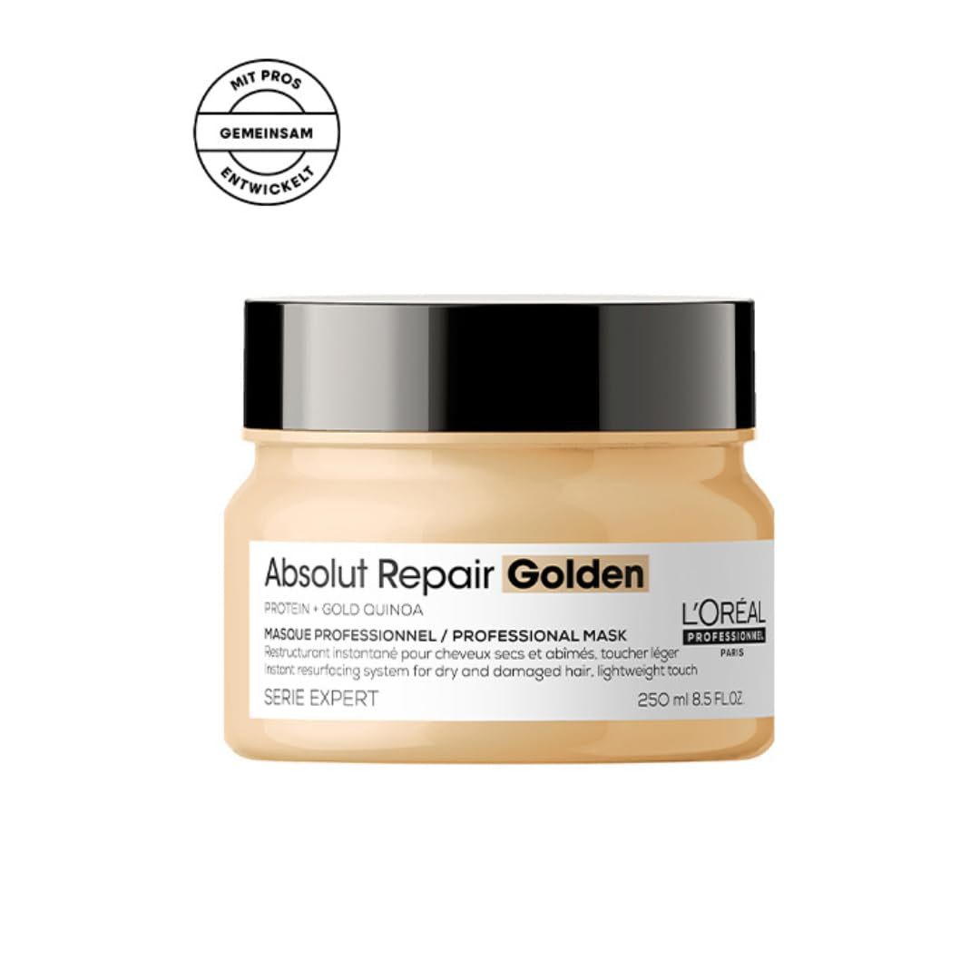 L'Oréal Professionnel Repairing Hair Mask pro poškozené a suché vlasy & Repairing Hair Shampoon pro poškozené a suché vlasy Naty Shop Hair Mask