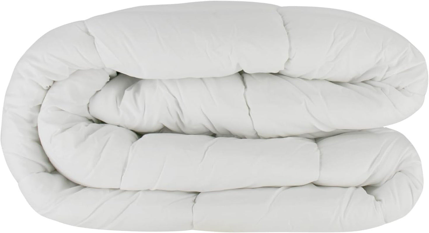 Vidlice Nottetempo péřová bunda z mikrovlákna mikrovlákno velmi hřejivé (2Cm) 120X80X2 Cm Bianco Přikrývky a přikrývky Naty Shop 205X200X2 Cm Mikrovlákno udržuje velmi teplo (2Cm)