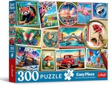 Trefl - Easypiece Puzzle : Známky - 300 dílků - Velké dílky, Snadné puzzle, Pro dospělé a děti od 10 let Puzzle Naty Shop Výchozí název