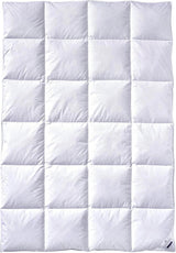 Přikrývka Billerbeck Martina® - Přikrývka 135 X 200 Cm - Přikrývka pro všechna roční období - Vhodné pro alergiky - 90 % husí prachové peří, 10 % husí peří - Bílé Naty Shop Přikrývky a přikrývky Střední (M) 135 X 200 Cm