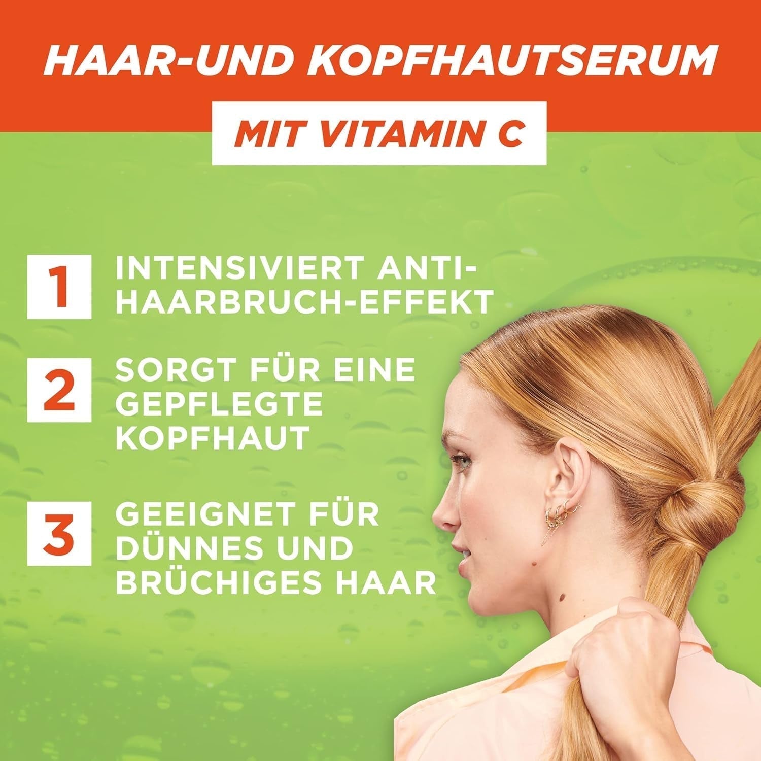 Garnier posilující sérum pro řídnoucí vlasy a vlasovou pokožku účinné proti vypadávání vlasů 2 x 125 ml Garnier vlasová péče