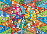 Buffalo Games - Pokemon - Starter z barevného skla - skládačka 1000 dílků Puzzle Naty Shop Výchozí název