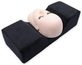 Whiteswan prodlužování řas Ergonomicky zakřivená podpora z paměťové pěny Obývací pokoj Polštář na krk Řasy Kosmetický make-up Polštář na spaní Polštář na spaní Krční podpora Krční ortopedické polštáře Naty Shop