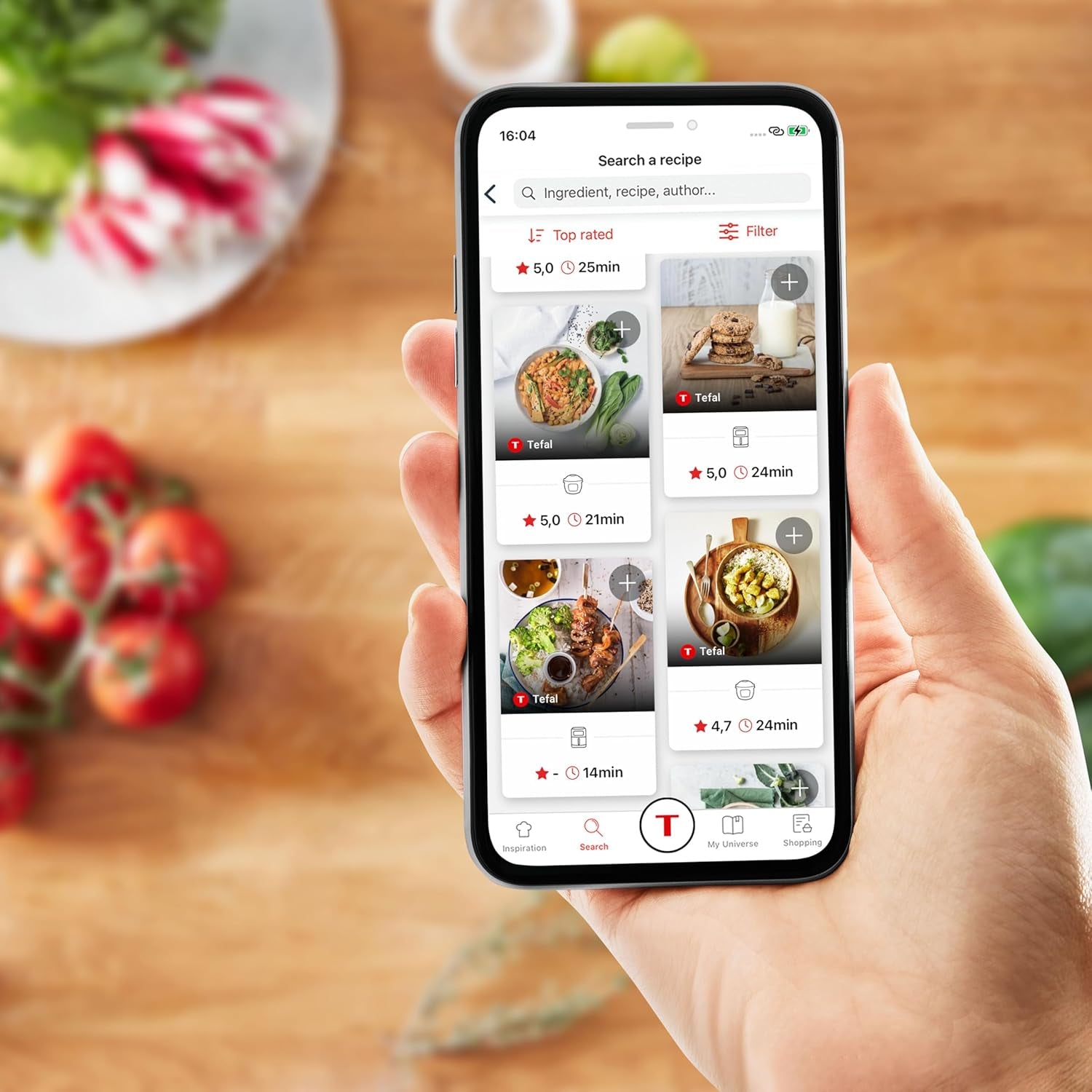 Horkovzdušná fritéza Tefal Easy Fry Mega, objem 7,5 litru, až 8 osob, EY8558E0 Appliances Naty Shop