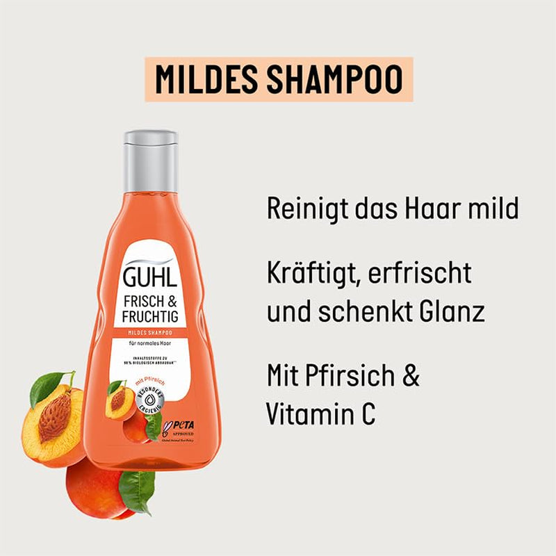 Guhl Fresh & Fruity Shampoo - Obsah: 250 ml - Typ vlasů: Normální Sprcha a koupel Guhl