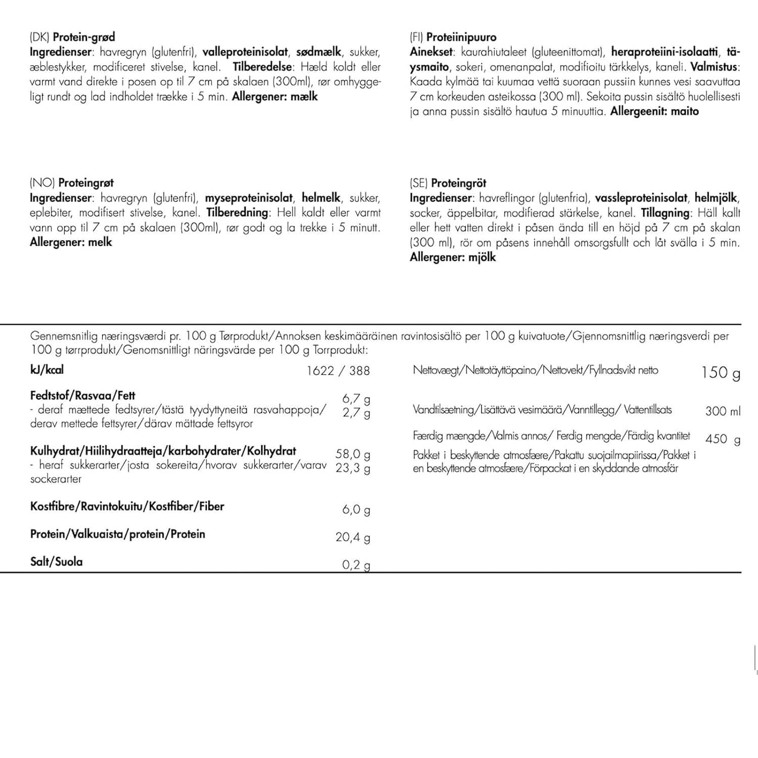 Proteinová kaše TREK'N EAT Cereals Naty Shop