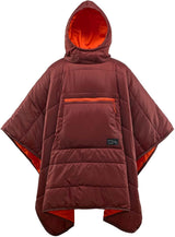 Therm-A-Rest Unisex Honcho Poncho Nositelná deka s kapucí Nositelná deka s kapucí Postele a deky Therm-a-Rest Červená/Outing, Jednobarevné (Getaway Solids) Jedna velikost