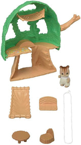 Sylvanian Families 5318 Dětský domeček na stromě - Hrací sada domeček pro panenky