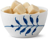 Modro-bílý porcelánový mega popelník, 10 cl, ručně malovaný, 1017342