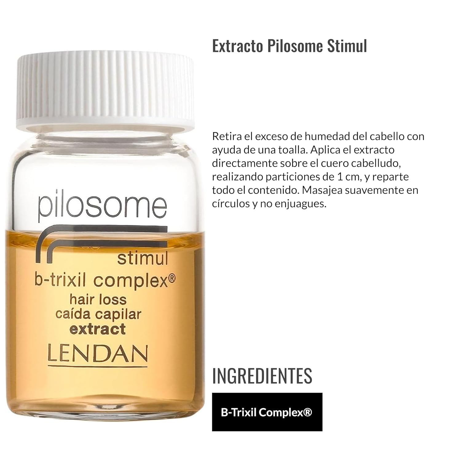 Léčba vypadávání vlasů pro ženy a muže, Pilosome Stimul B-Trixil Complex, 12 x 6 ml Pilosome Hair Care