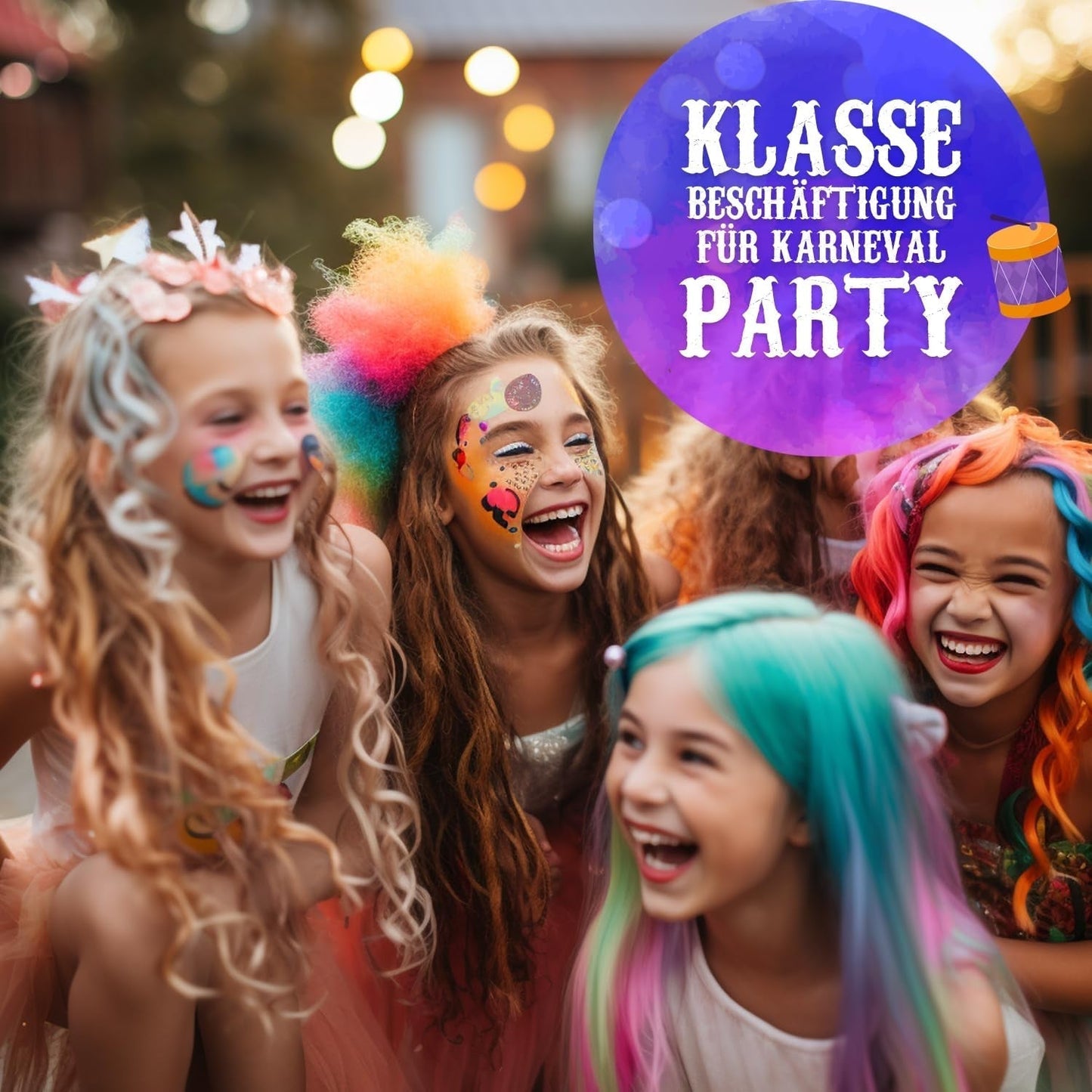 Magicat Hair Chalk for Girls Set I 10 smývatelných barev a 5 vlasových sponek I Dárek pro dívky 4 roky až 10 let I Kreativní dárek pro dětskou narozeninovou párty 2025 I Bezpečné a barevné Naty Shop Hair Dye