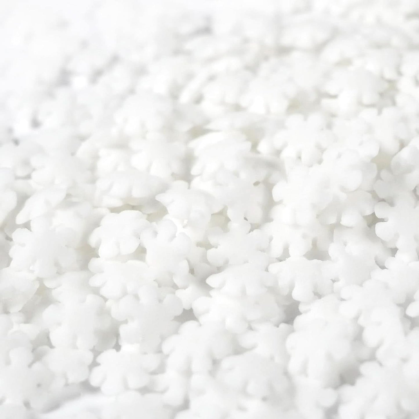 Streusel Hero, sypání sněhových vloček, různé množství Sprinkles Naty Shop 40 gramů
