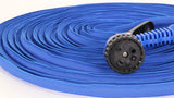 Goodyear - 30m flexibilní, nekroucená a lehká 3vrstvá latexová a textilní zahradní hadice s vysokou hustotou, ½" a ¾" rychlospojky + stříkací pistole se 7 funkcemi