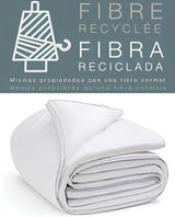 FORNOR 14838 Přikrývka, recyklované vlákno, 220 X 24 cm Přikrývky a přikrývky Naty Shop