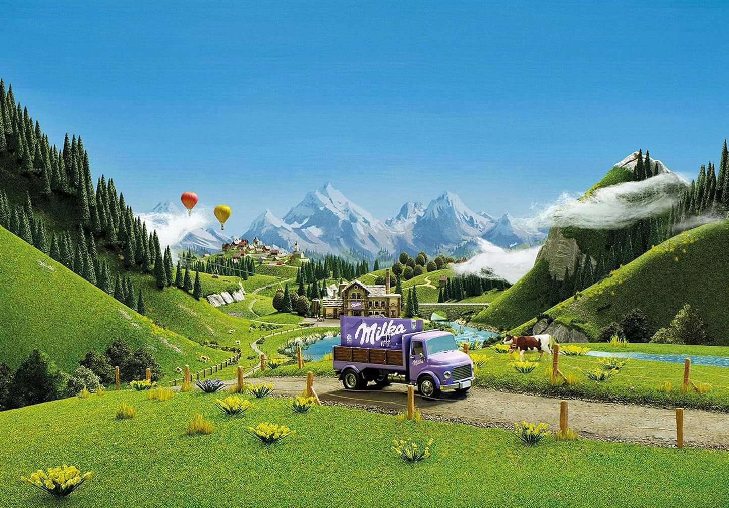 Milka Triolade 1 x 280g | Velká třívrstvá čokoládová tyčinka | Čokoláda z alpského mléka, bílá a hořká čokoláda | Čokoláda Milka ze 100% alpského mléka | Čokoládové tyčinky (balení 5 ks)