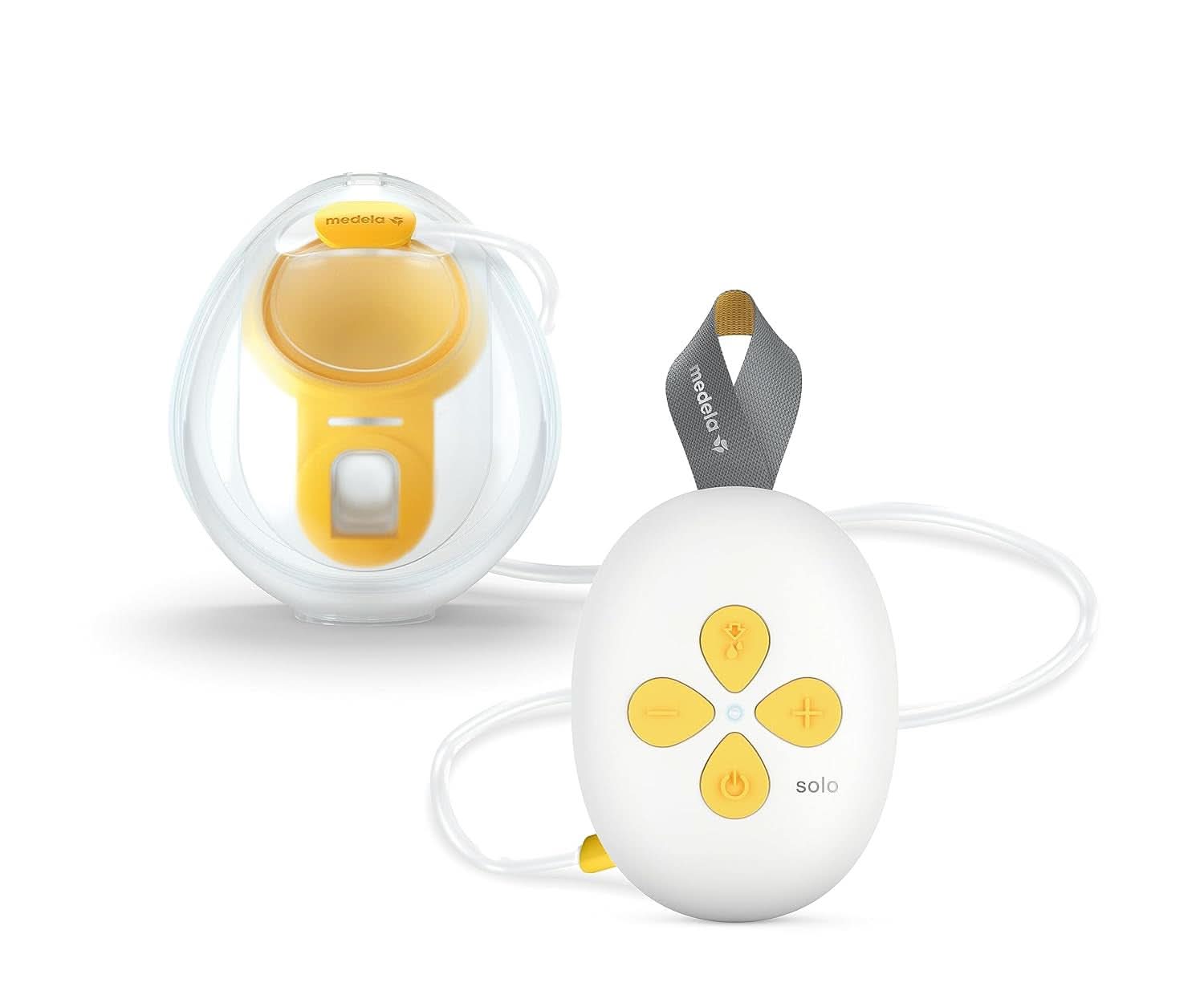 Medela Solo handsfree odsávačka mateřského mléka | Kompaktní a intuitivní elektrická odsávačka mateřského mléka pro odsávání na jedné straně Příslušenství Jídlo a kojení Bebe Naty Shop Solo Hands-free