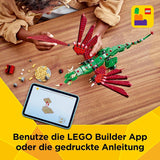 LEGO Creator 3v1 Zelený drak - Hračka - Promění se v mořského hada nebo Fénixe - Stavebnice zvířátek pro děti - Dárek pro chlapce a dívky od 9 let 31161 Stavebnice Besuche den LEGO-Store