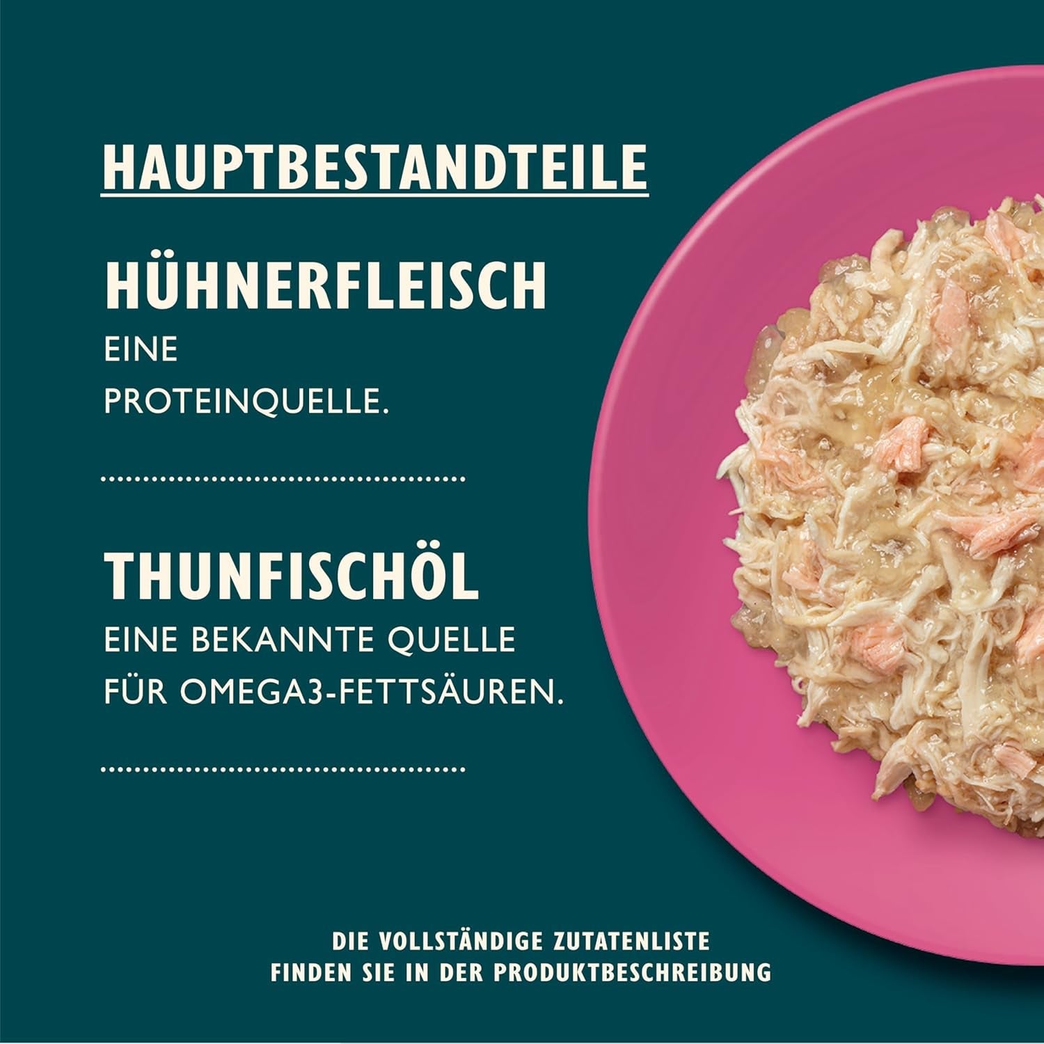 Lily's Kitchen Aus Naturichen Ingredience hermestellung Zerkleinerte Filets in Gelee mit Hühnchen und Lachs Ausgewachsen Nassfutter für Katzen 70 g Dose