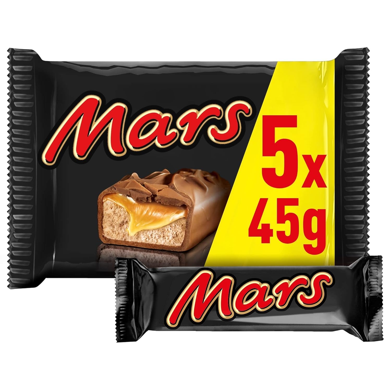 Čokoládová tyčinka Karamelová čokoláda 1 balení 5 tyčinek (1 x 225 g) (balení 4 ks)