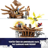 Sada LEGO 76261 Marvel Spider-Man's Big Showdown, Spider-Man: No Way Home se 3 minifigurkami Peterem Parkerem a zeleným skřítkem, Electro, Sandman, Ned, Doctor Strange a MJ, sběratelský model Stavebnice Besuche den LEGO-Store
