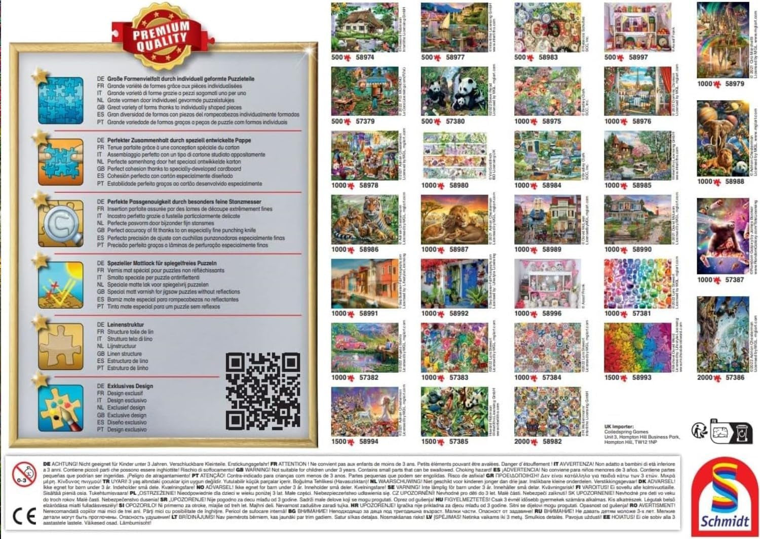 Schmidt Spiele 57392 Dream Big, kočky, skládačka 1000 dílků Puzzle Naty Shop