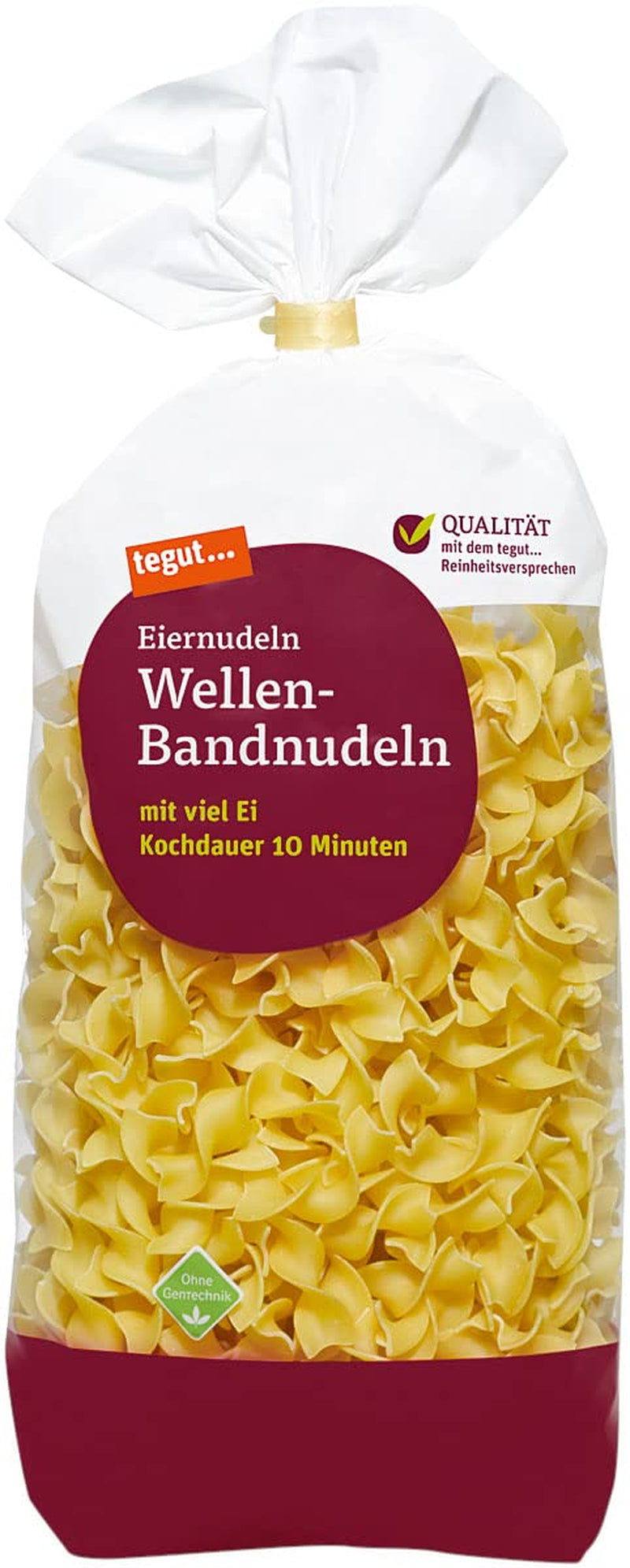 tegut... Vaječné nudle Waves - Stužkové nudle, 1 x 500 g